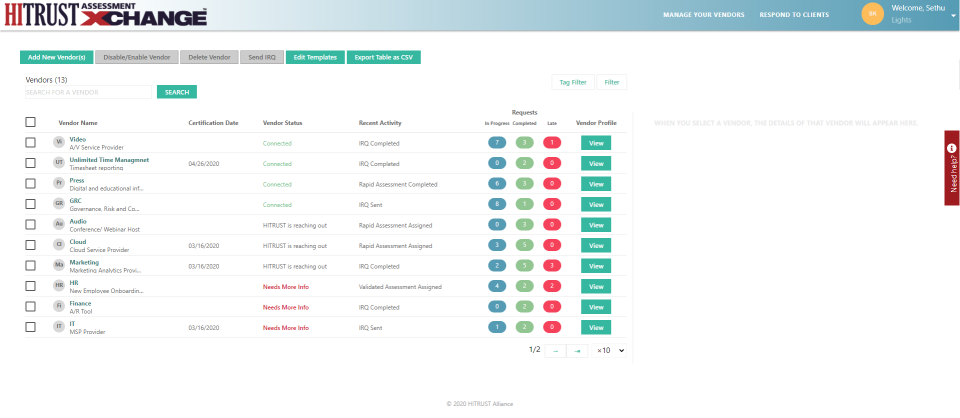 Screenshot - Vendor list-thumb