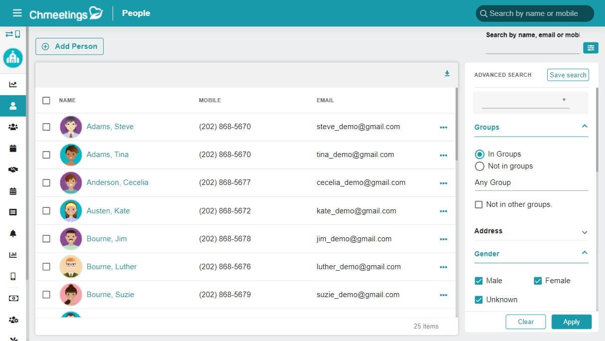 Chmeetings Logiciel - 2