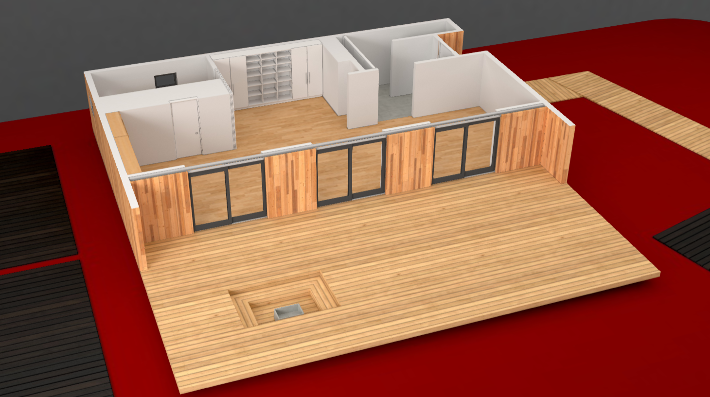 3D Model of House-thumb