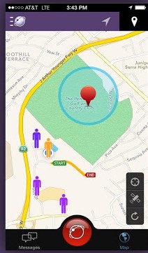 AtHoc location mapping