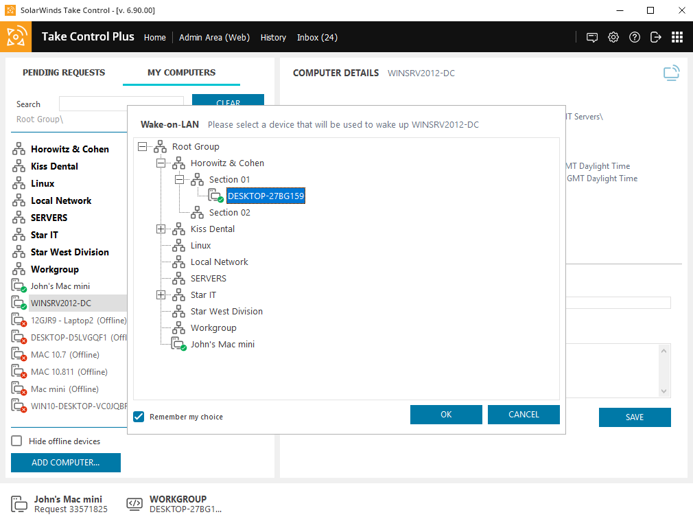 Take Control Software - Remote Support