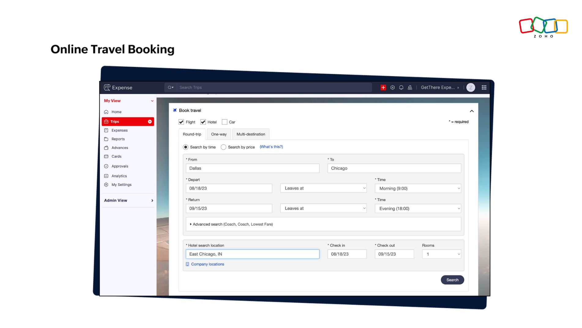 From itinerary management to travel approval and booking, manage business travel end-to-end.