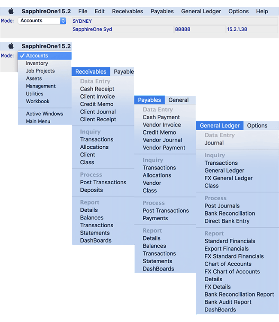 Accounts module