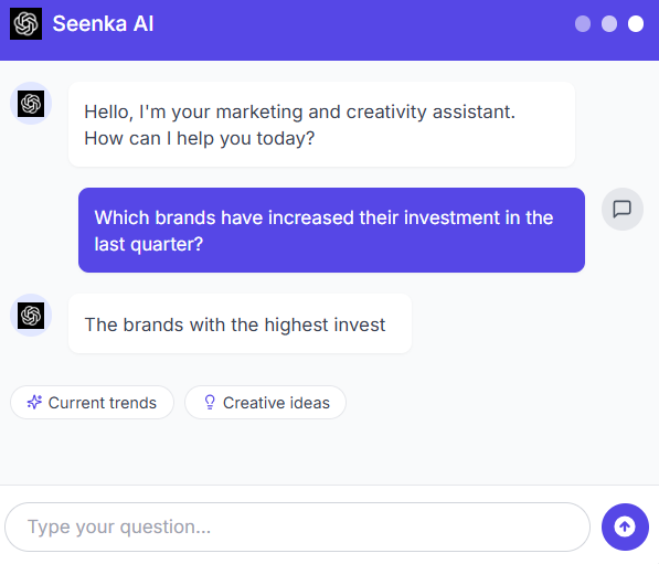 Ad Radar screenshot: Ad Radar AI agent