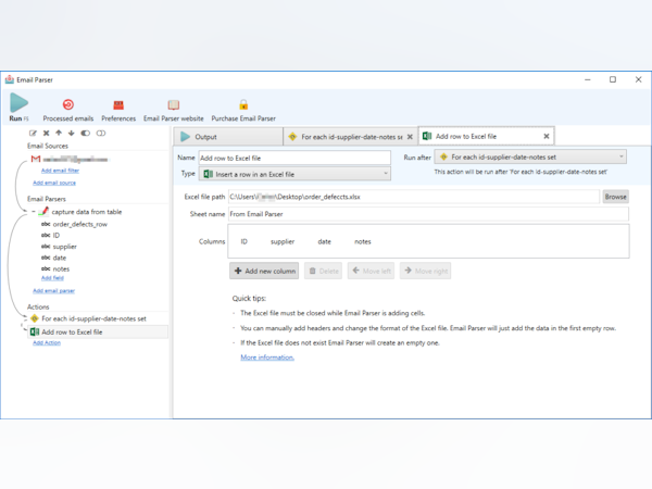 Email Parser Software - 1