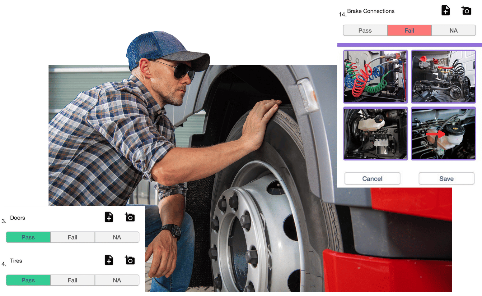 Fleet Rabbit Software - Compliance/Inspection Management – Stay on top of compliance effortlessly. Empower your team to create DOT or DVIR inspections with ease and never miss a requirement.
