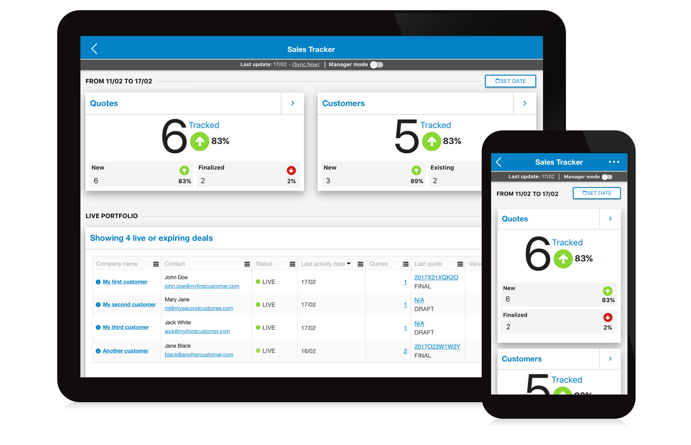 Sales Tracker