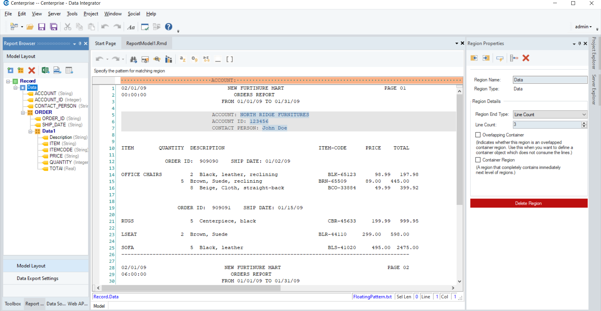 Astera ReportMiner Logiciel - 1