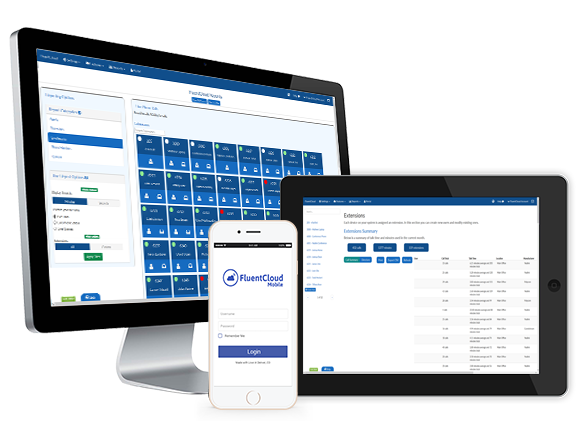 FluentStream's Business Phone System works on many devices with a fully-configurable, feature-rich VoIP business phone system.
