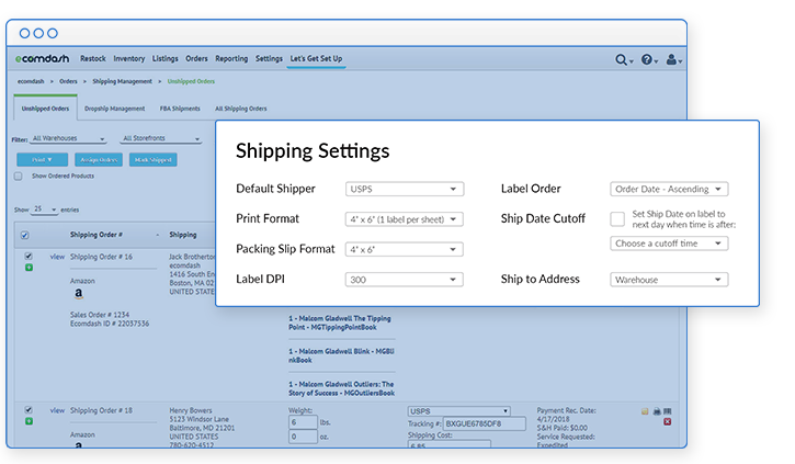 ecomdash Software - 4