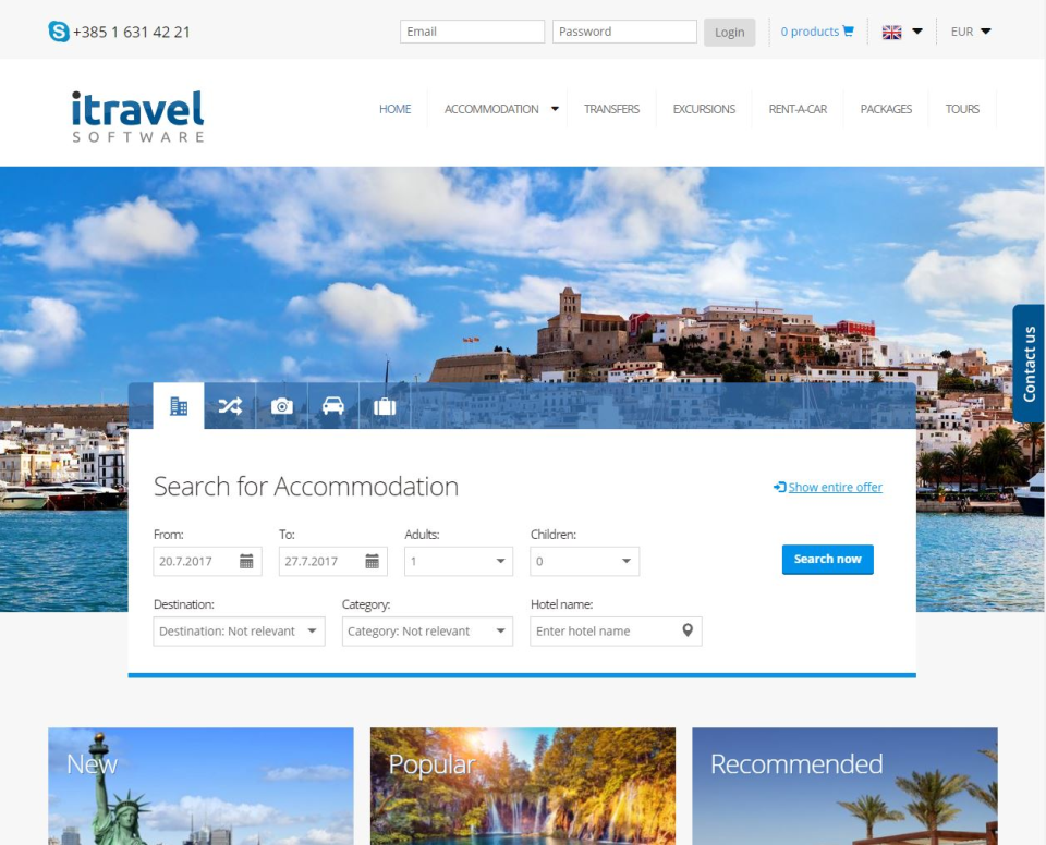 Online booking - allow your passengers or travel agents to find for all your products on your B2B or B2C website.