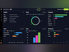 ProjectManager.com Software - Our Dashboard gives you a quick status report with six different widgets so you can track critical information in one place. - thumbnail