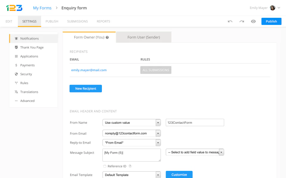 123FormBuilder Pricing, Alternatives & More 2022 - Capterra