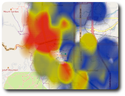 OpenHeatMap 소프트웨어 - 4