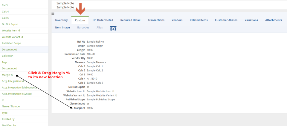 Order Time Inventory Software - 2
