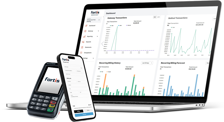 Fortis screenshot: Fortis provides a wide range of mobility and desktop reporting and processing options.