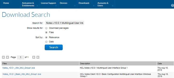 HCL Notes Software - 1