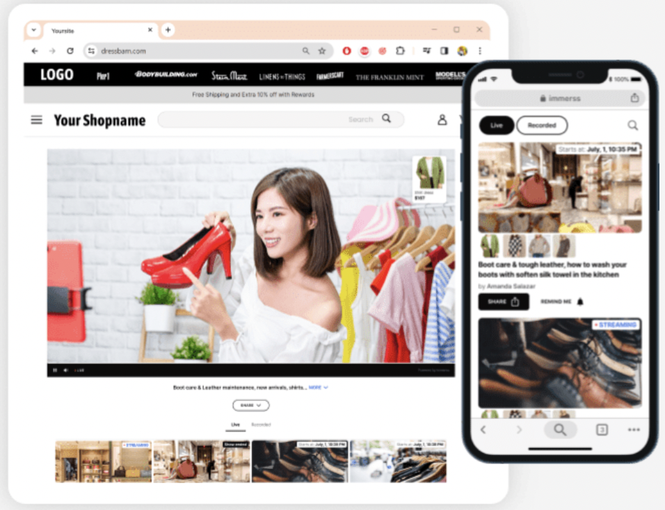 Live Stream Shopping screenshot