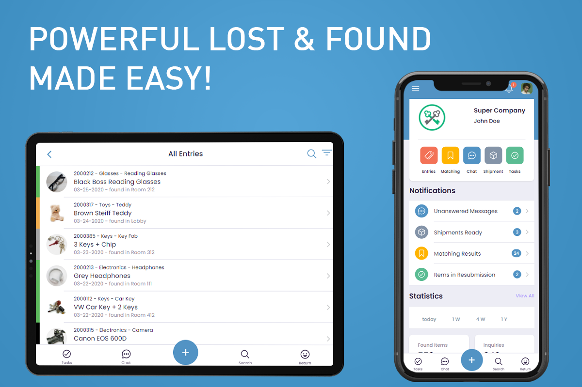 Lost and Found Manager Logiciel - 2