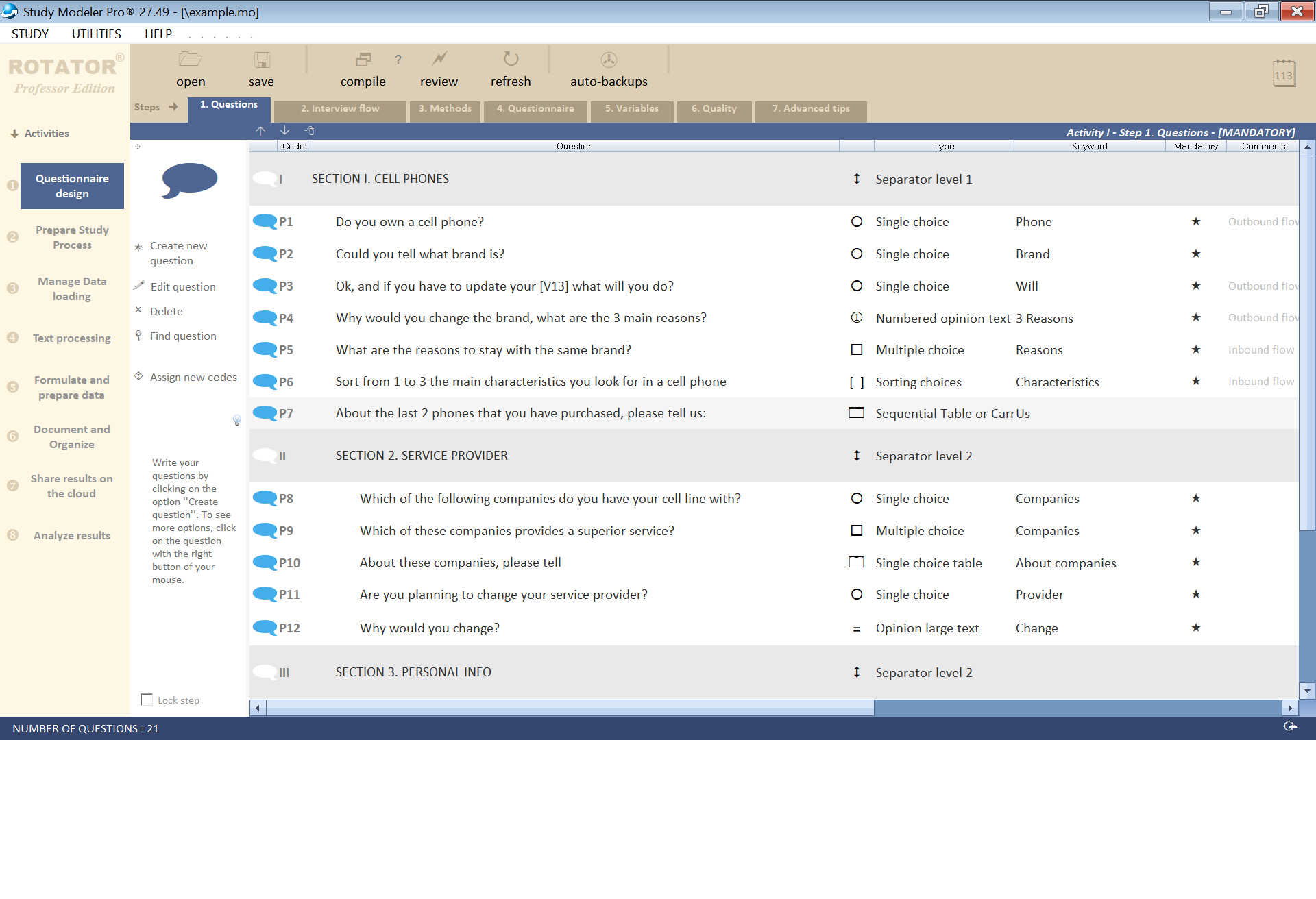 Rotator Survey Software - 1