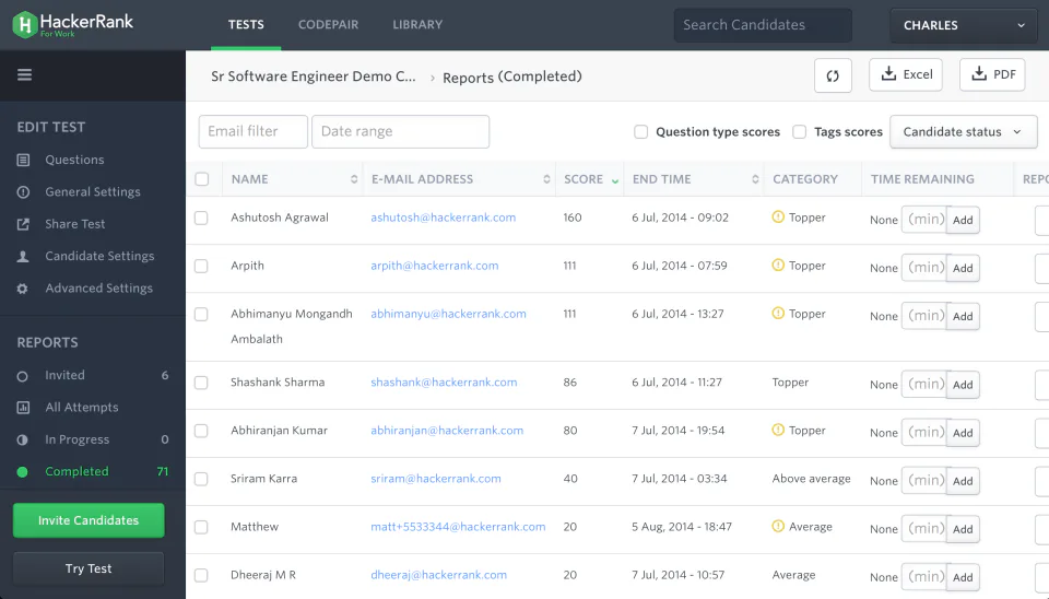 Hackerrank Pricing Cost Reviews Capterra Singapore 2021