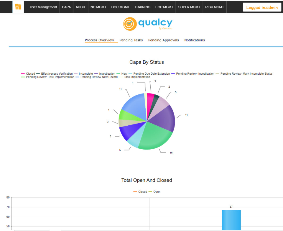 Qualcy QMS 소프트웨어 - 3