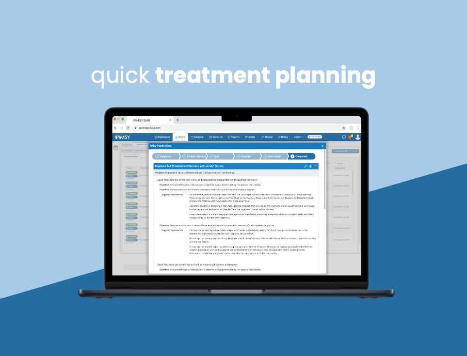 PIMSY Mental Health EHR