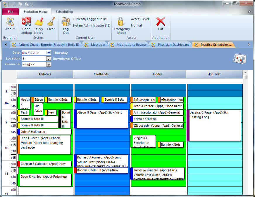 Integrated patient scheduling