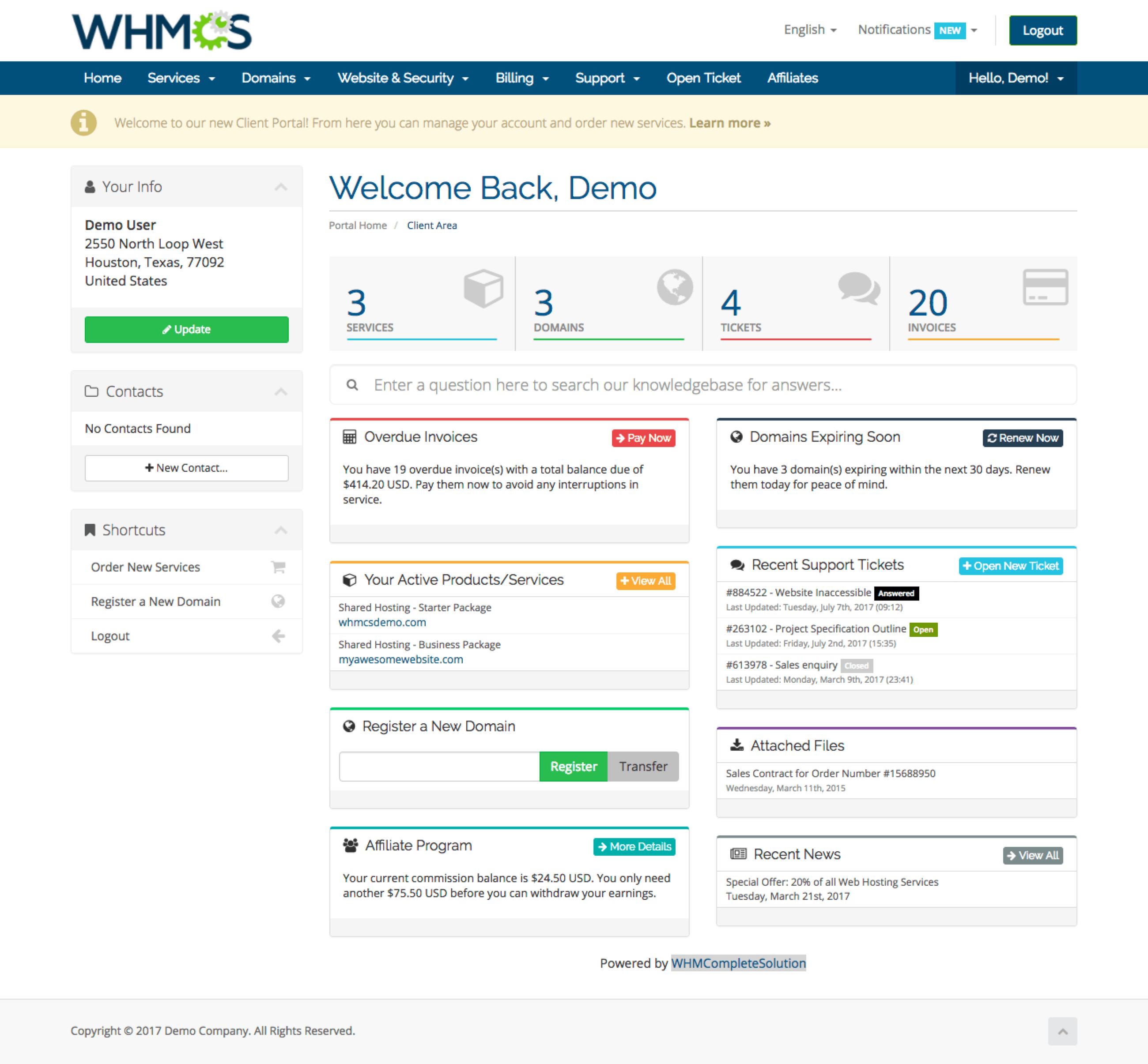 whmcs quickbooks online app