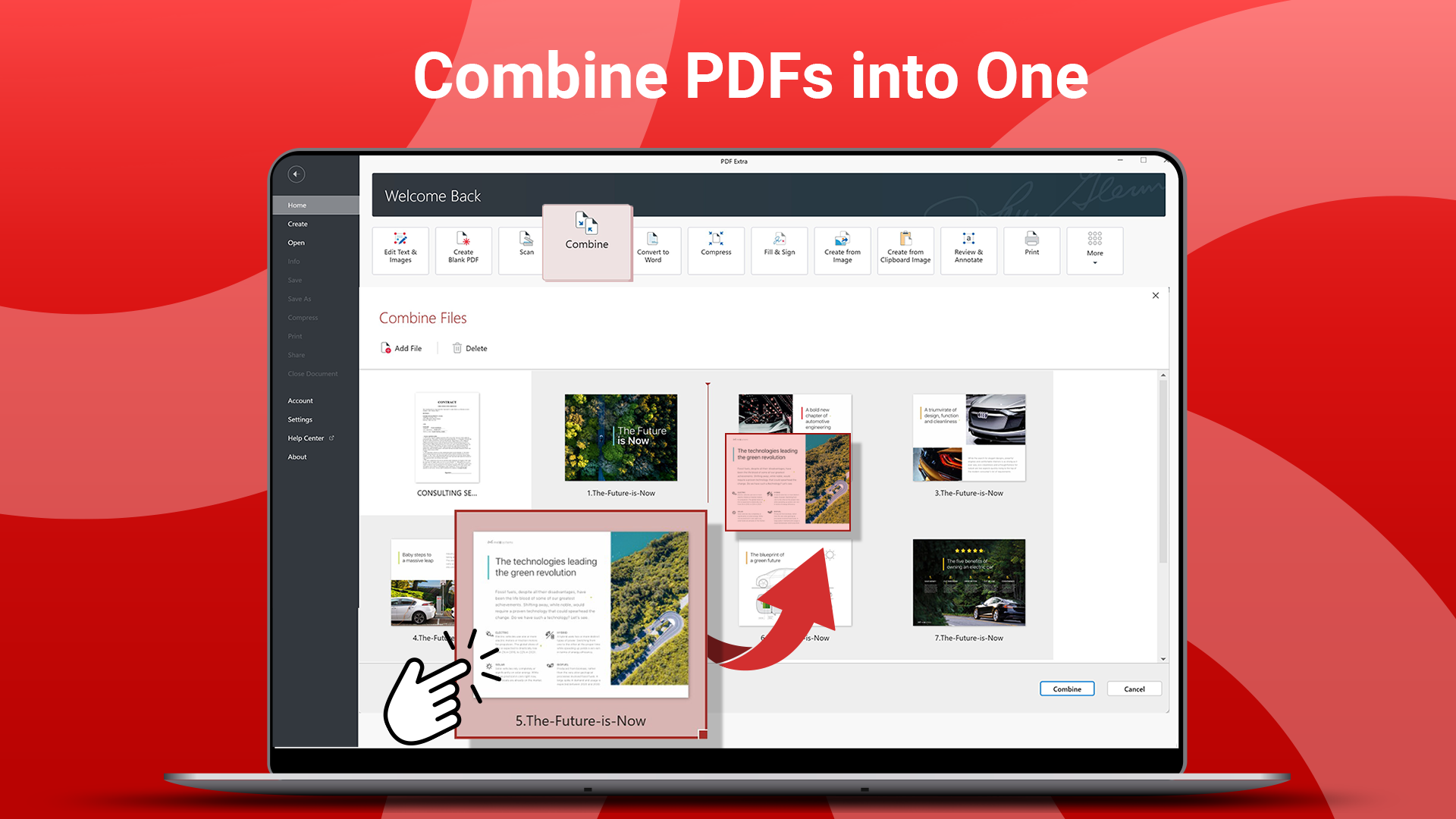 Combine PDFs into One