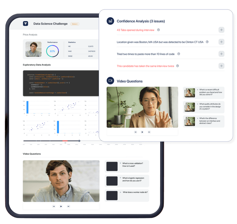 Filtered screenshot: Technical Hiring Reinvented.