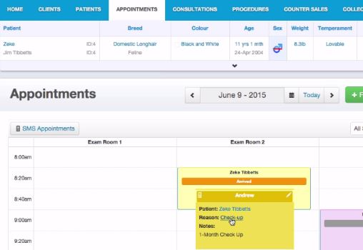 Schedule and manage appointments