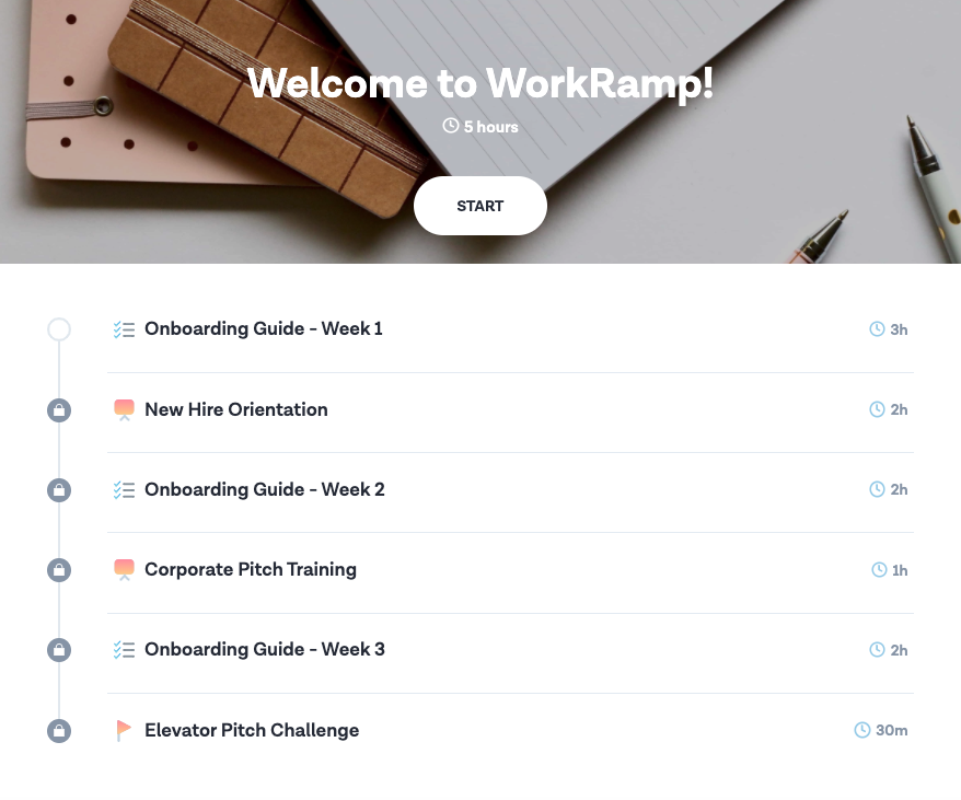 Learner Onboarding Path
