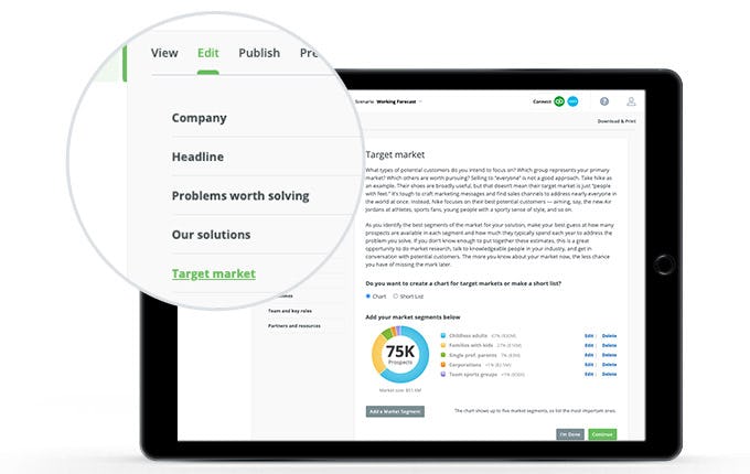 LivePlan Software - Step-by-step guidance through each section of your business plan. LivePlan asks you questions, you provide answers to easily build a professional plan. Instructions & examples help through each step.