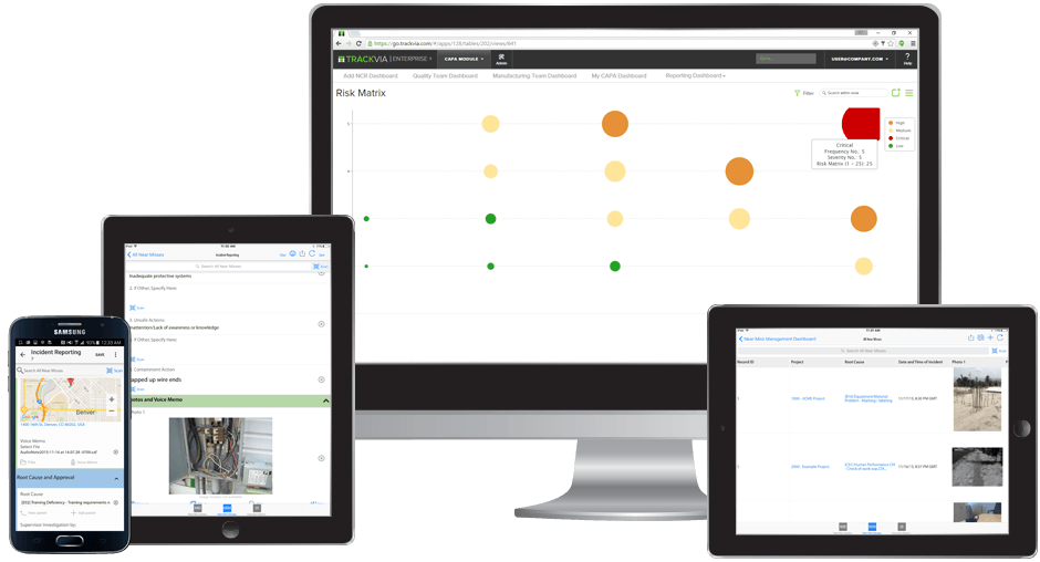 TrackVia Software - Centralize data for immediate analysis, so you can drive better decisions across the enterprise.