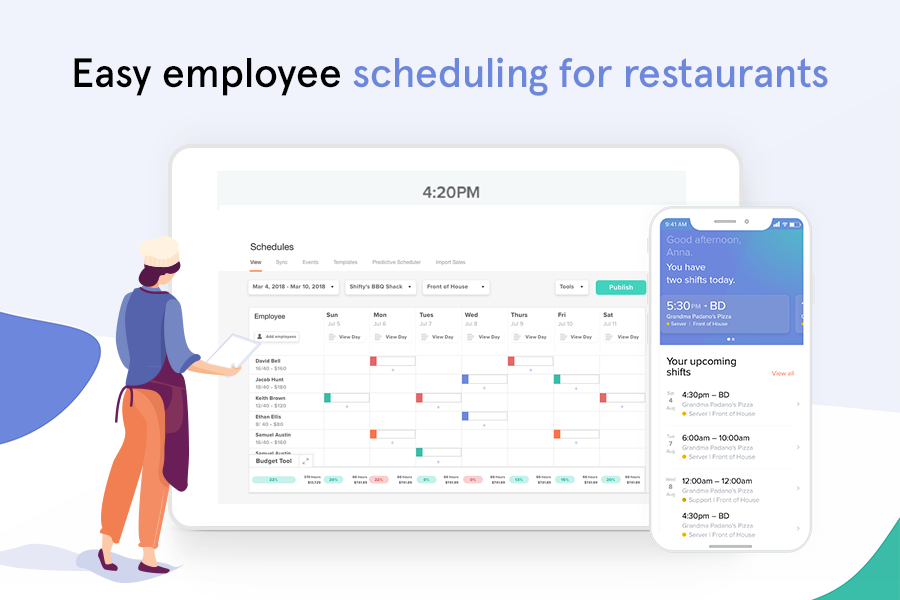 employee scheduling software for restaurants