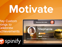Spinify Software - Staff are motivated to change work behaviors as they see how their performance compares to the team.