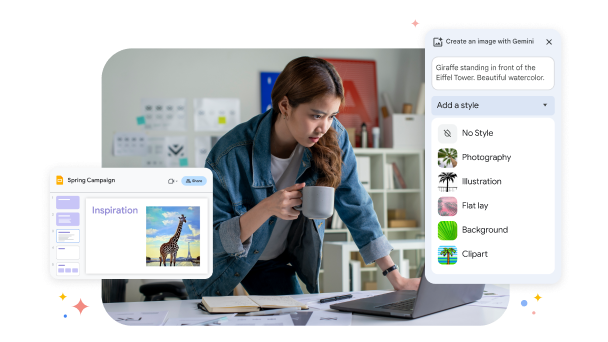Gemini screenshot: Gemini marketing tools