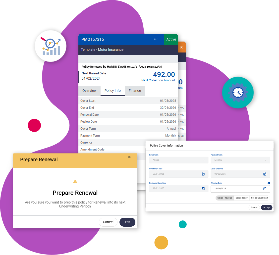Genasys screenshot: Genasys | Insurance Software | Product UI