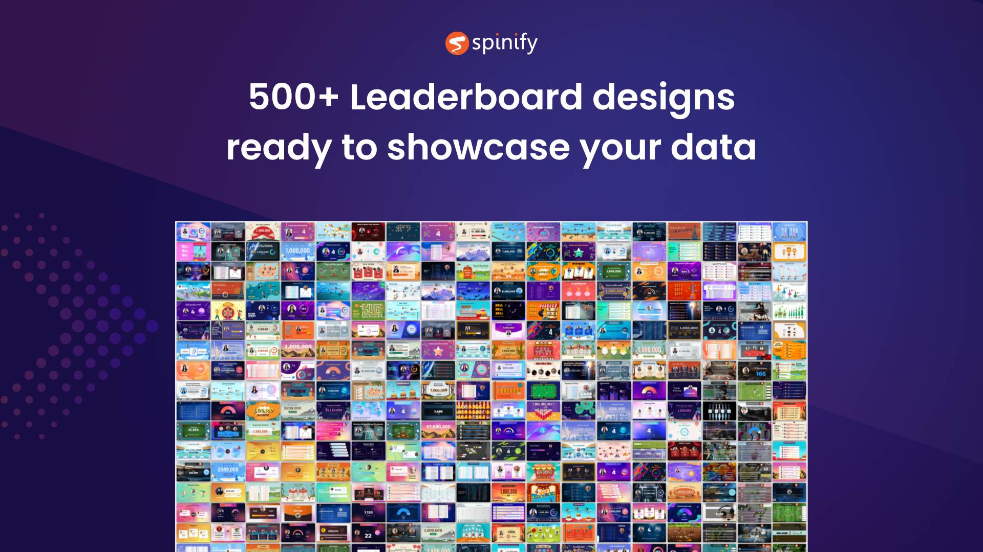 500+ Leaderboard designs ready to showcase your data