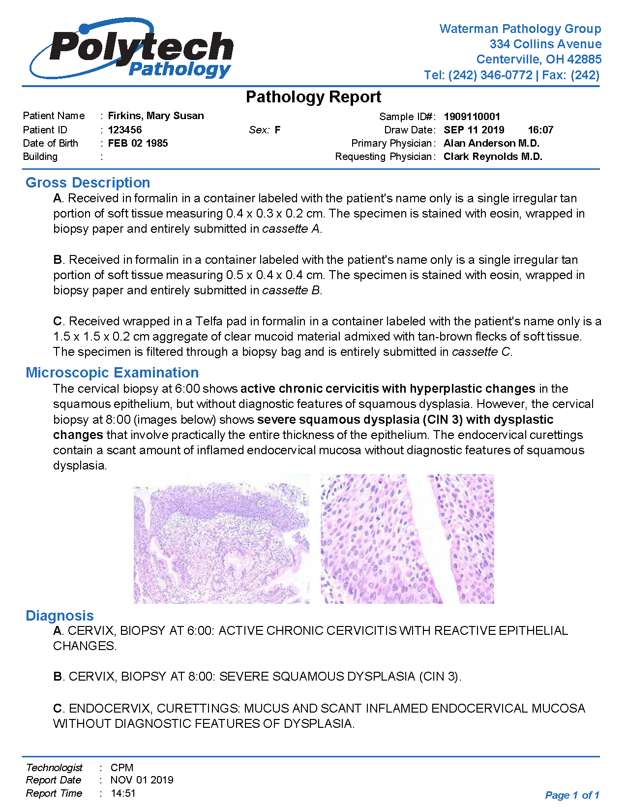 Polytech Pathology Module