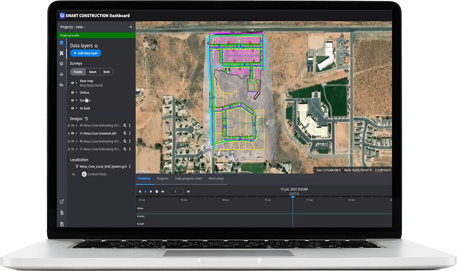 Smart Construction Dashboard Software - Smart Construction Dashboard: Overlays