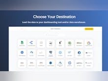 Dataddo Software - Choose your any and all of your destinations, whether that's a dashboarding tool or data warehouse.