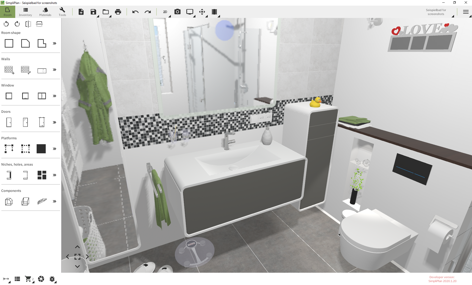 M3B Badplaner screenshot