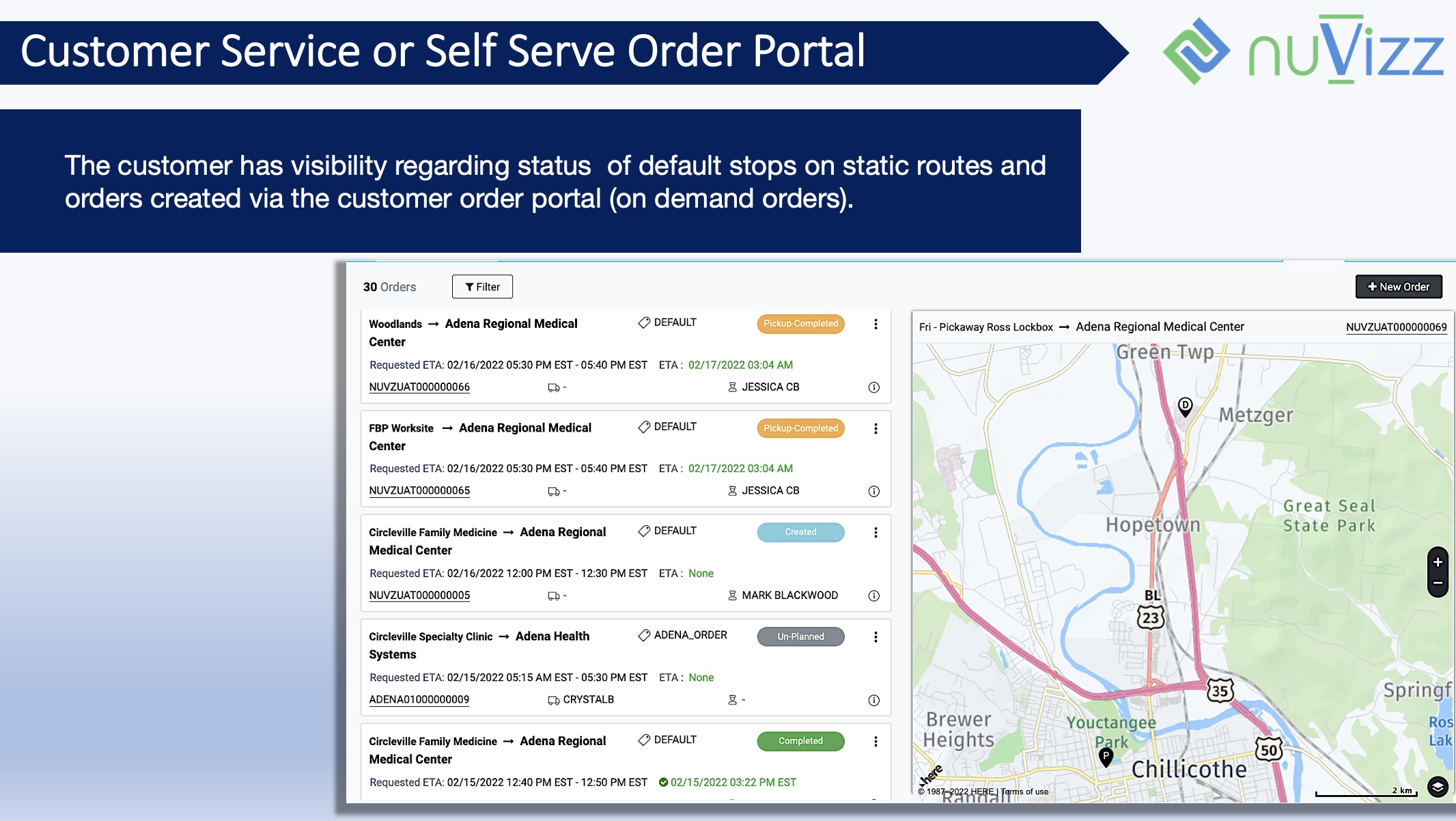 Customer Order Portal