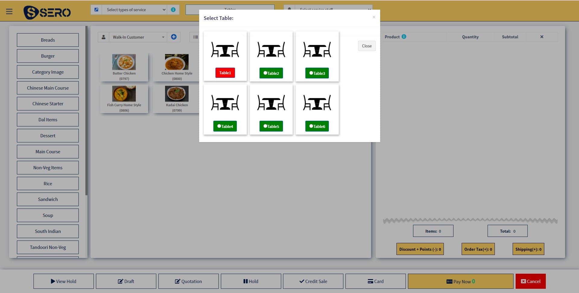 SeroPOS Software - 2