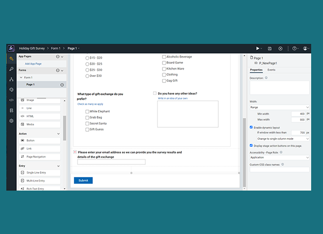 HCL Volt MX screenshot: HCL Volt MX app pages