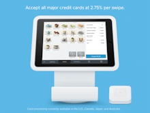 Square Payments Software - Accept credit card payments by integrating with Square card reader hardware and POS software