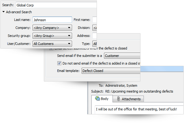 The tool allows customer feedback to be acknowledged, incorporating feature requests into development with email importing and parsing capabilities