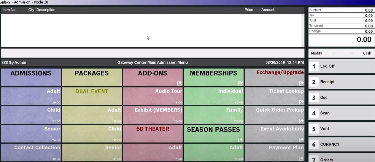 Galaxy Ticketing & Guest Experience Solution Software - Galaxy admissions